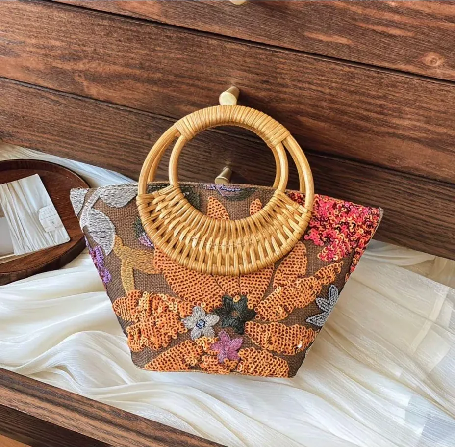 Cabas Flora Sequin — visuel 2