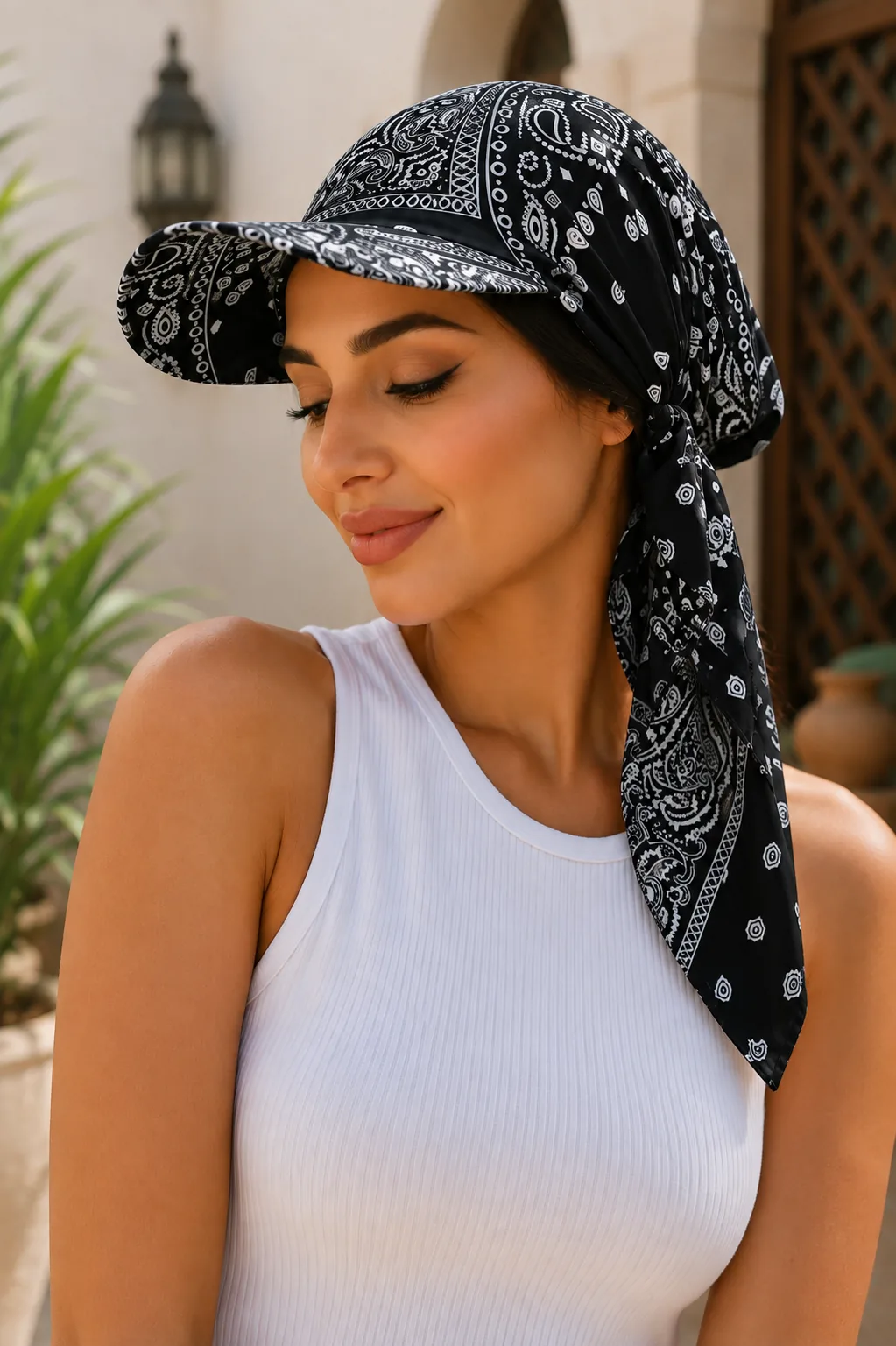 Foulard Casquette Bandana Paisley