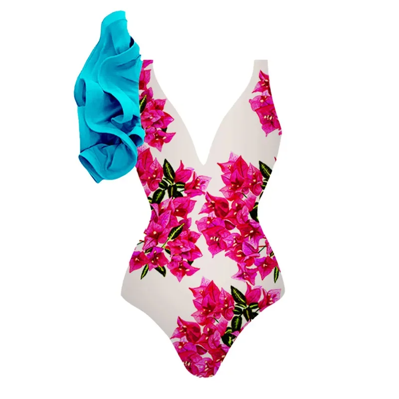 Ensemble Maillot & Paréo Riviera Floral — visuel 4